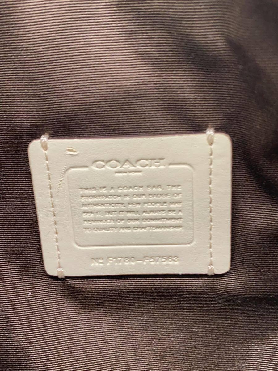 COACH Handbag_All Leather Leather CRM Solid 5
