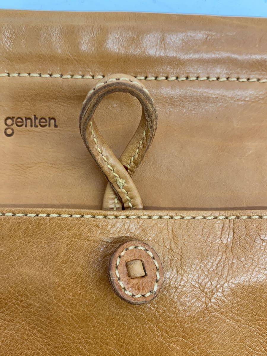 GENTEN Shoulder Bag Leather BRW Solid Sacoche 6