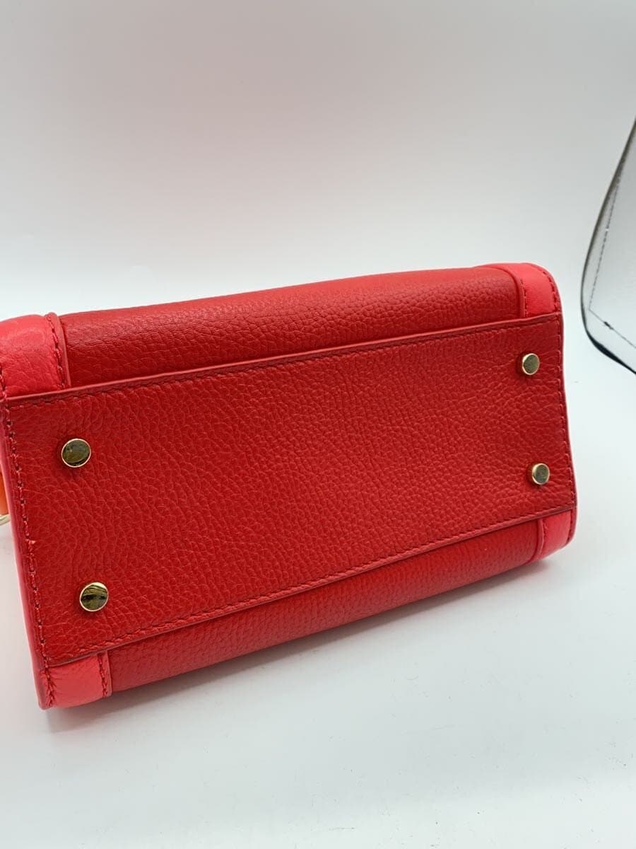 kate spade new york Handbag Leather RED PXRU6469 4