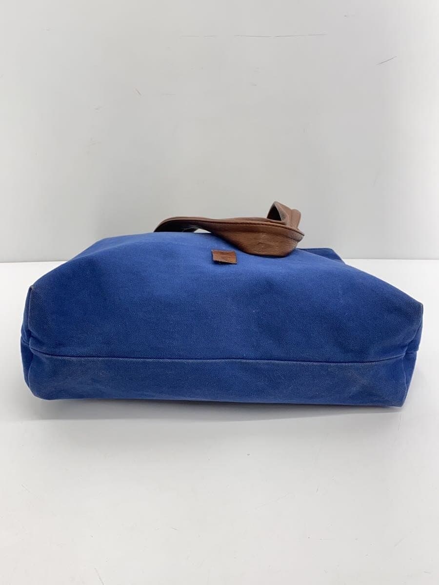 tobiuo Tote Bag Cotton NVY Solid 4