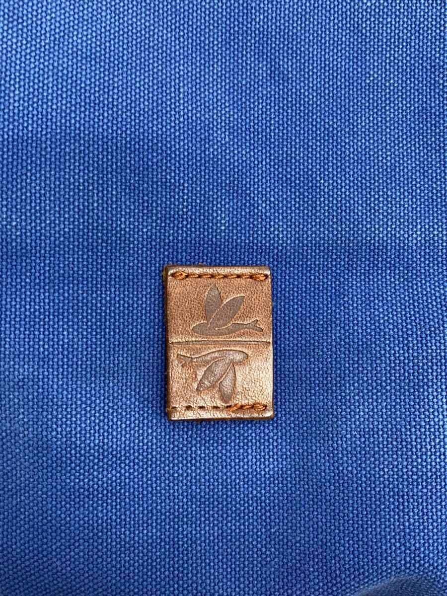 tobiuo Tote Bag Cotton NVY Solid 5