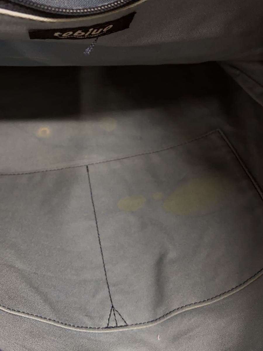 tobiuo Tote Bag Cotton NVY Solid 7