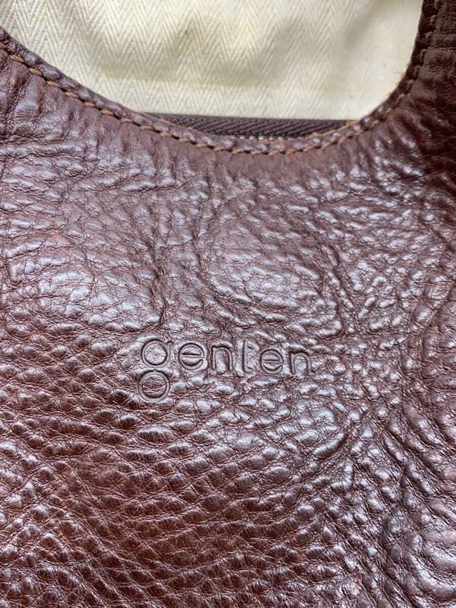 GENTEN Bag Leather BRW Solid 5