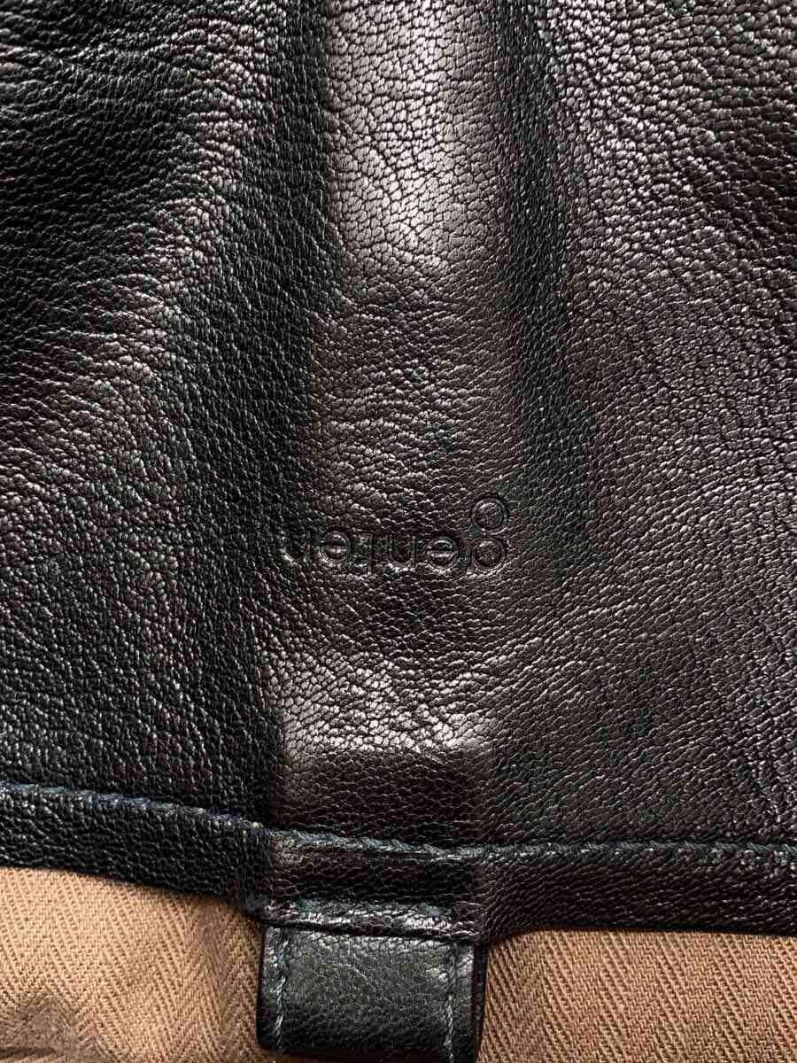 GENTEN Bag Leather BLK Solid 5