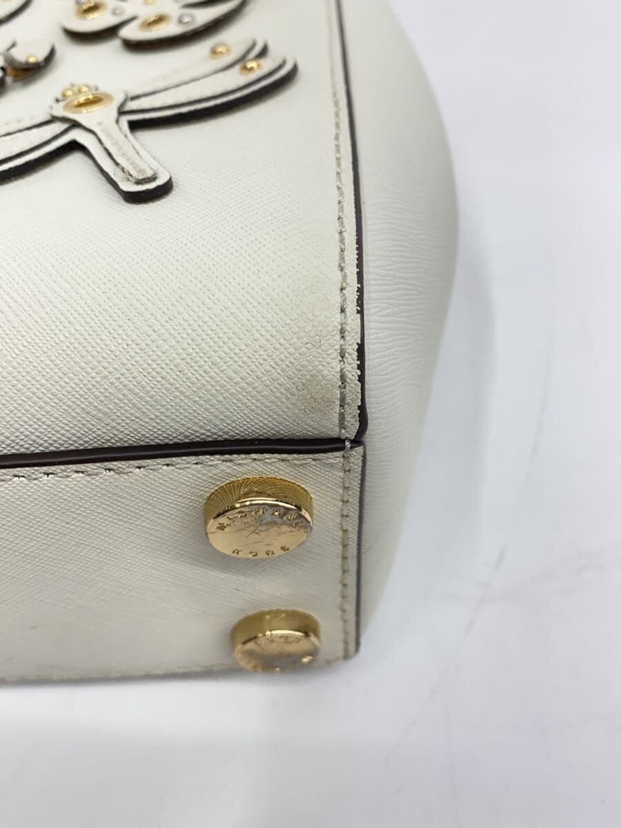 MICHAEL KORS Shoulder Bag Leather WHT 7