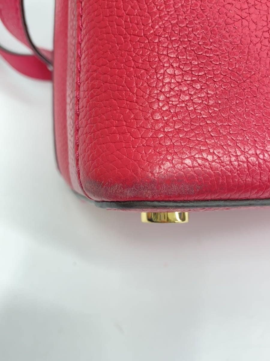 MICHAEL KORS Shoulder Bag Leather RED Solid NB-1805 9
