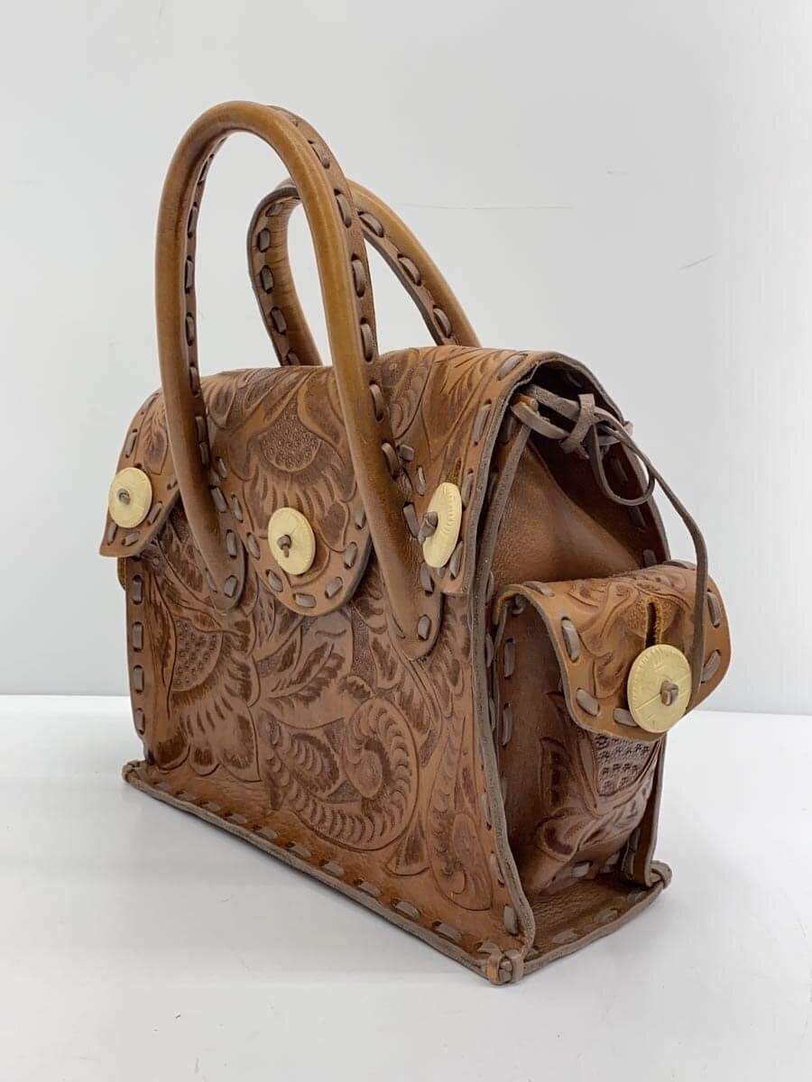 GRACE CONTINENTAL Handbag Leather BRW 2