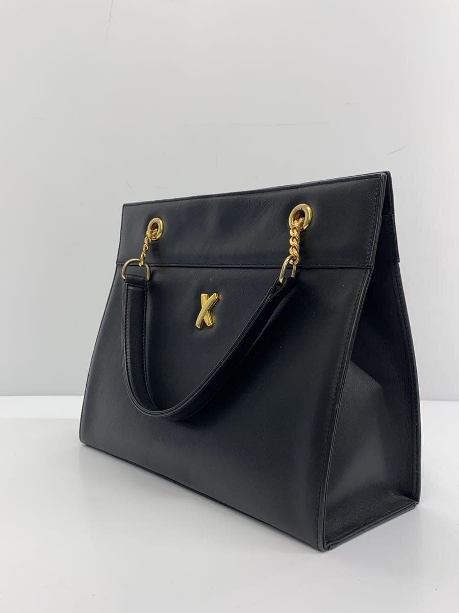 paloma picasso Tote Bag Leather BLK 2