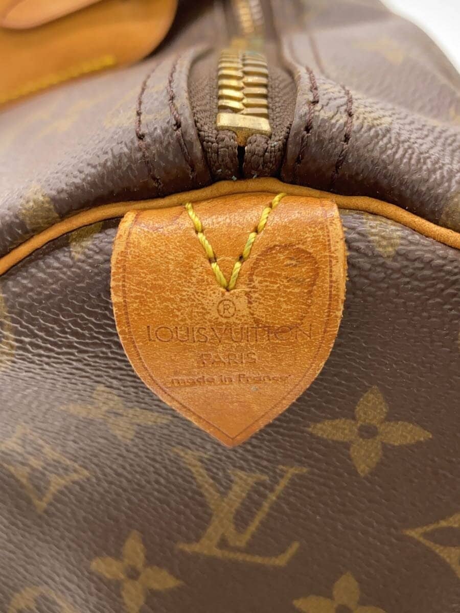 LOUIS VUITTON Keepall 45 Monogram Canvas PVC BRW M41428 5