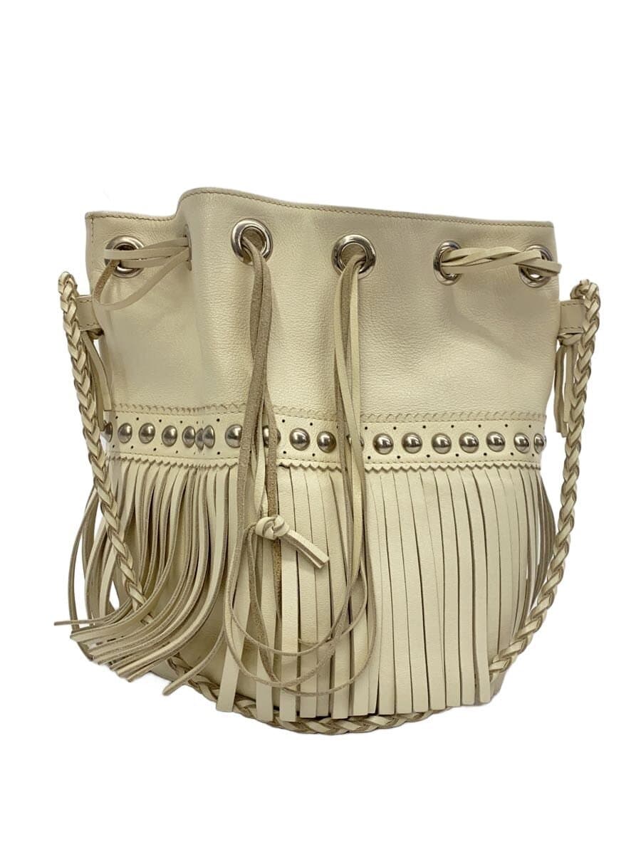 J&M DAVIDSONCARNIVAL M WITH STUDS Handbag Leather BEG