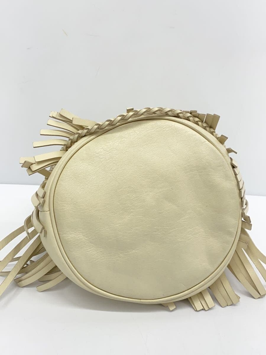 J&M DAVIDSONCARNIVAL M WITH STUDS Handbag Leather BEG 4