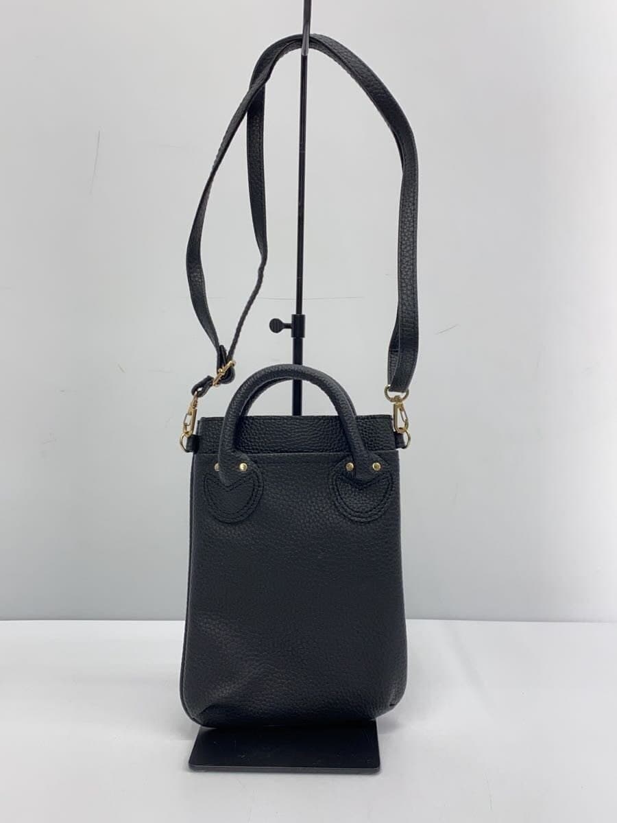 YOUNG & OLSEN Shoulder Bag Leather BLK 3
