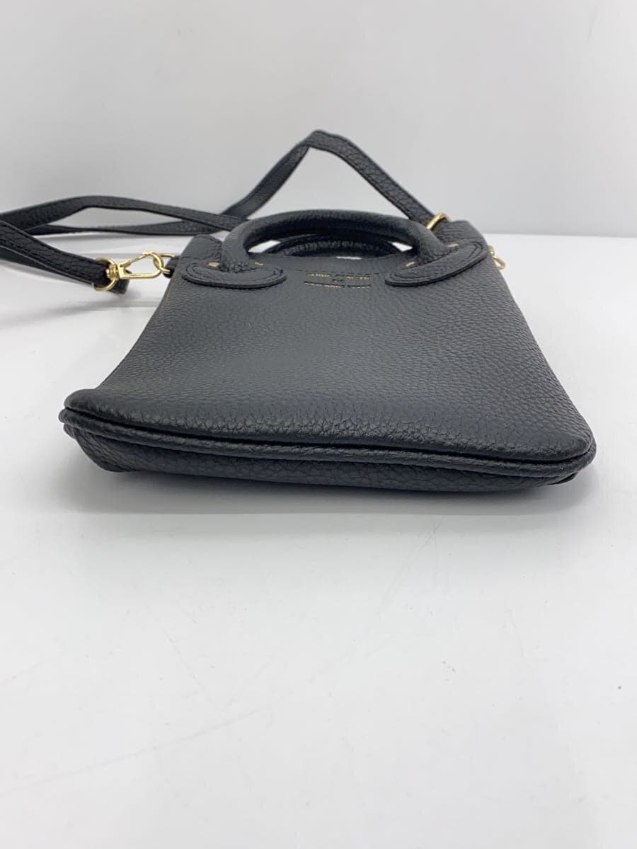 YOUNG & OLSEN Shoulder Bag Leather BLK 4
