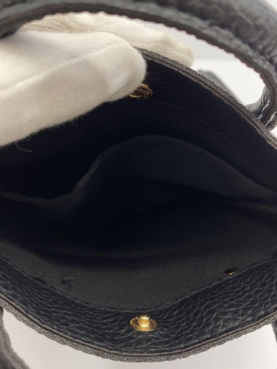 YOUNG & OLSEN Shoulder Bag Leather BLK 7