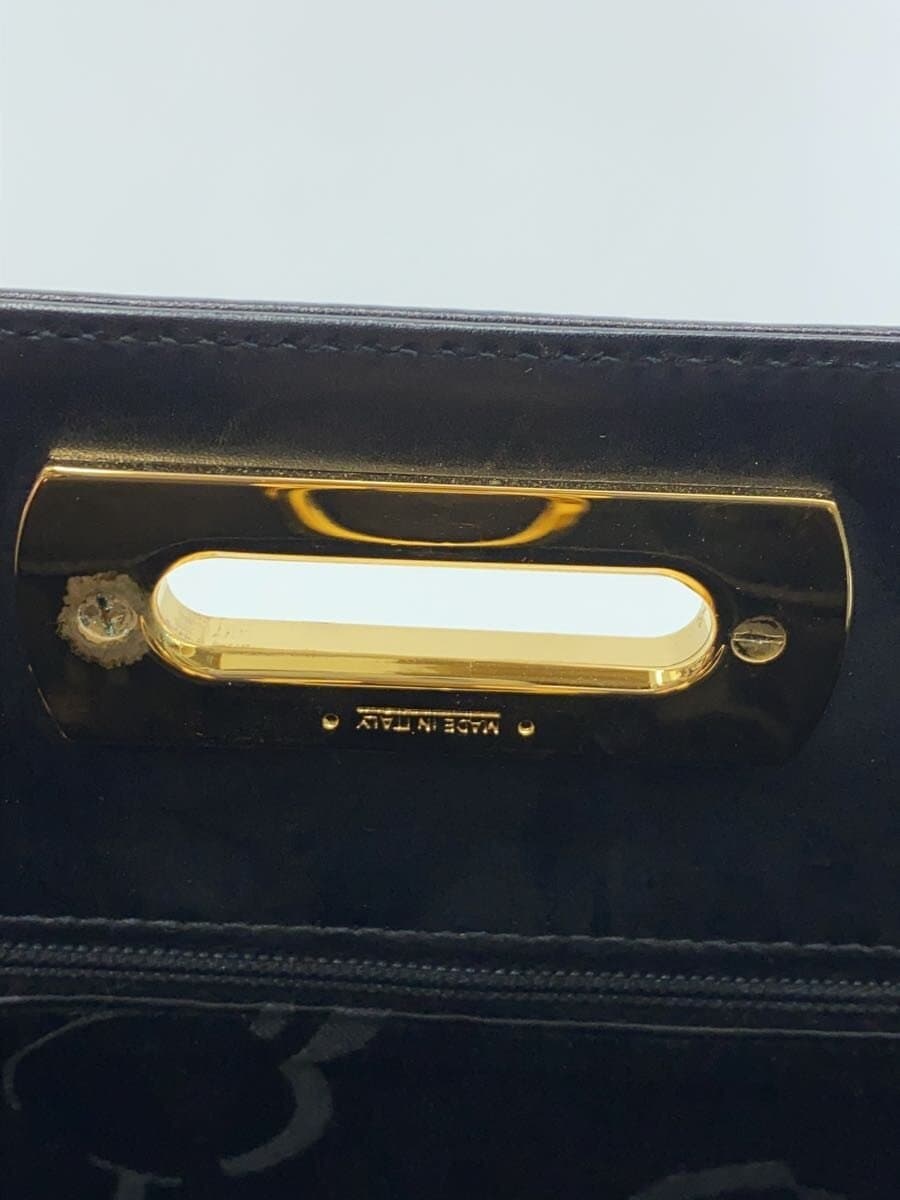 Salvatore Ferragamo shoulder bag leather black plain P215241 8