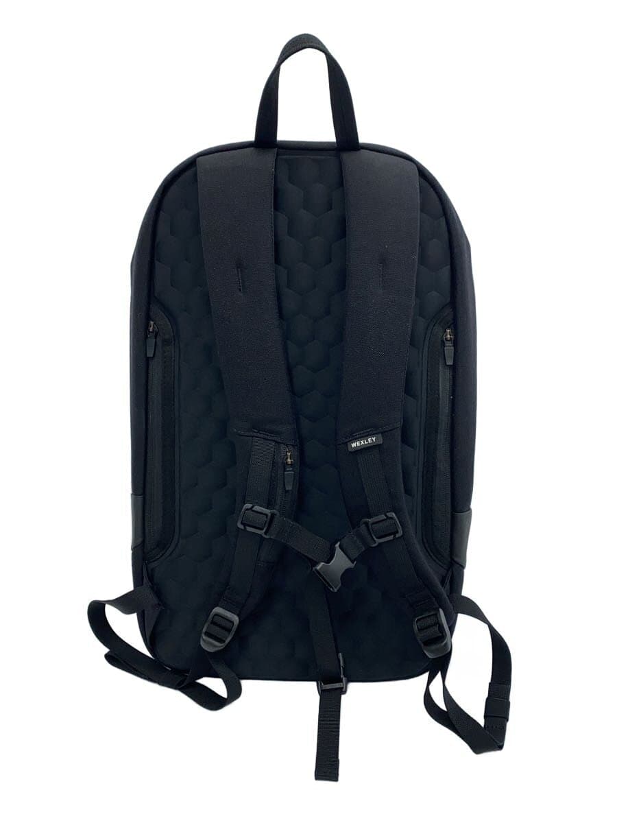 WEXLEYSHELDRAKE CORDURA COATED BLACK Backpack BLK Solid 3