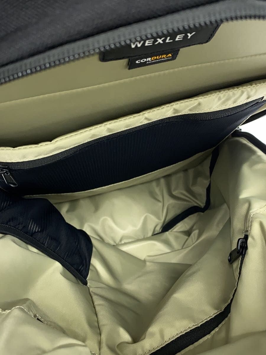 WEXLEYSHELDRAKE CORDURA COATED BLACK Backpack BLK Solid 7