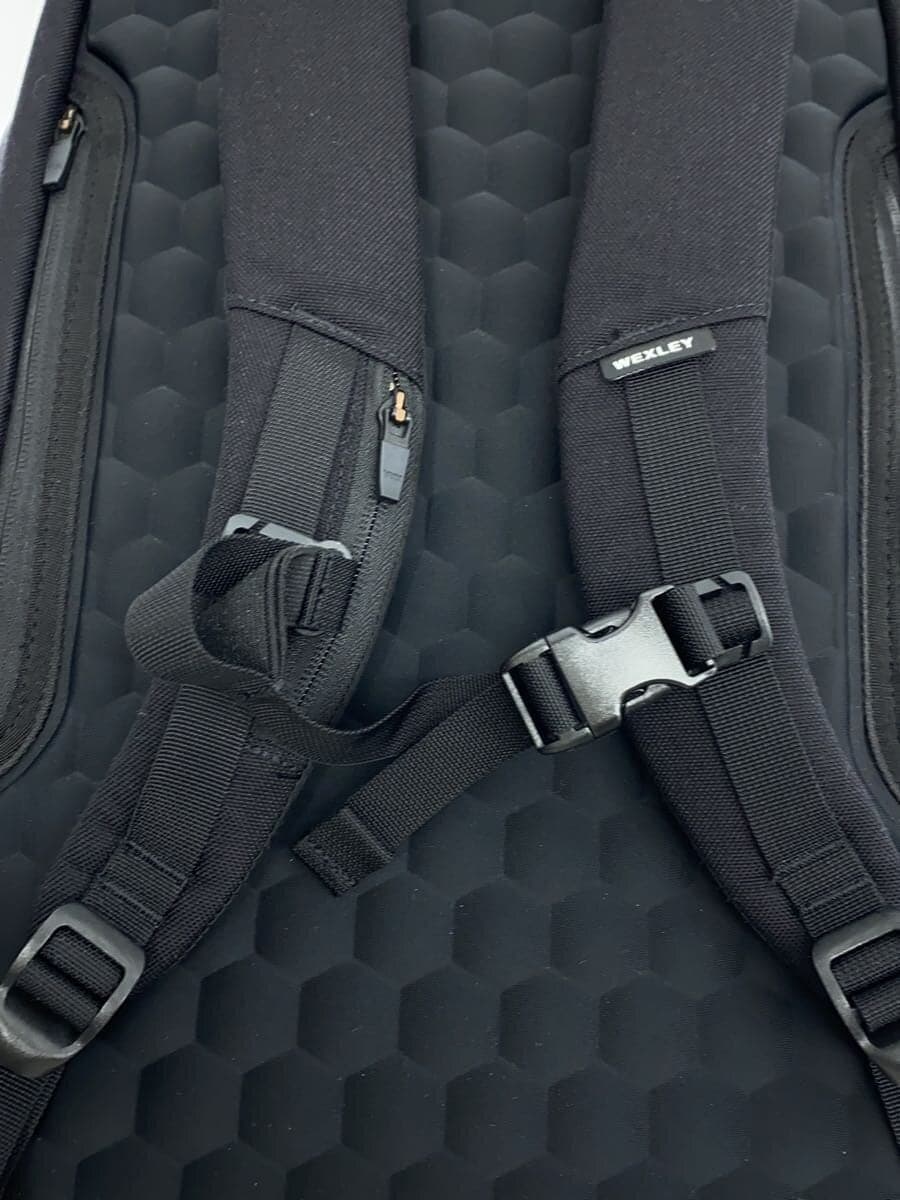 WEXLEYSHELDRAKE CORDURA COATED BLACK Backpack BLK Solid 9