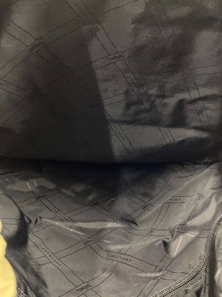 LONGCHAMP Backpack -- Green Solid Color 6