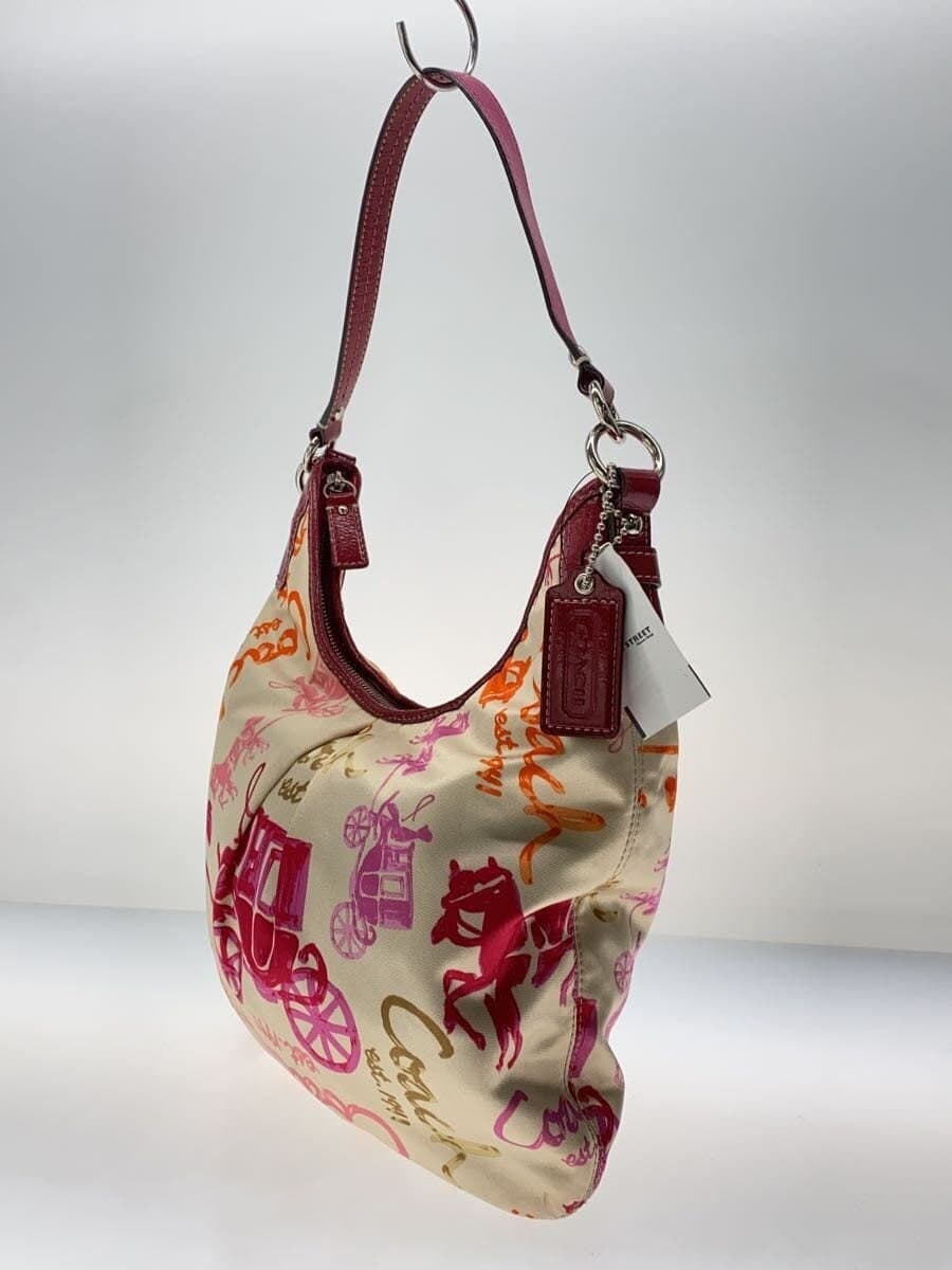 COACH Shoulder Bag BEG All Over Pattern F14891 2