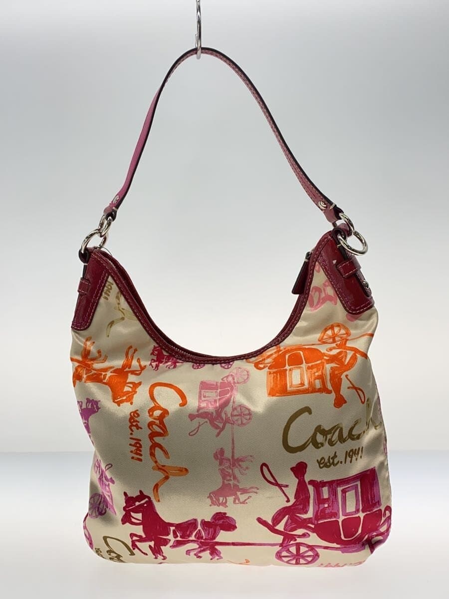 COACH Shoulder Bag BEG All Over Pattern F14891 3