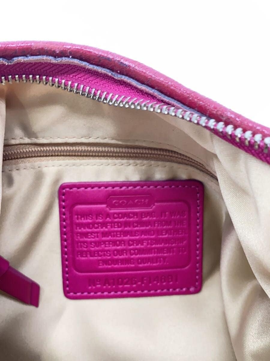 COACH Shoulder Bag BEG All Over Pattern F14891 5