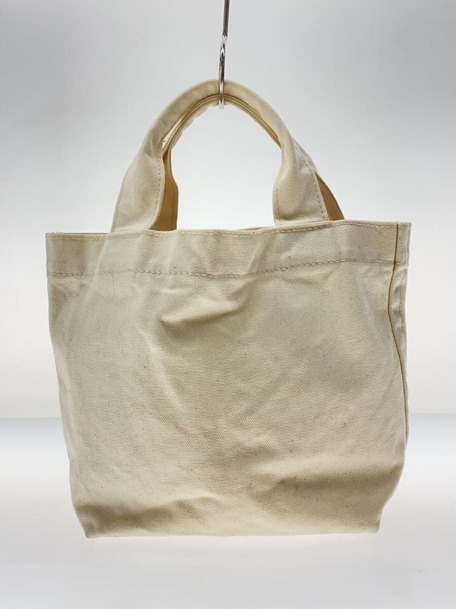 marimekko MONO MINI TOTE SOLID Handbag Canvas WHT Print 3