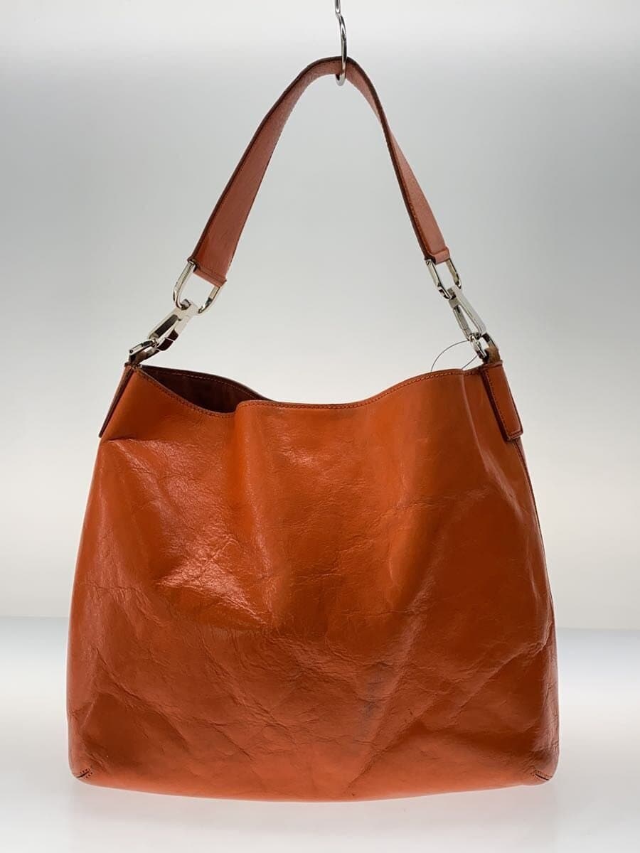 HIROFUH Logo Handbag Leather ORN 3