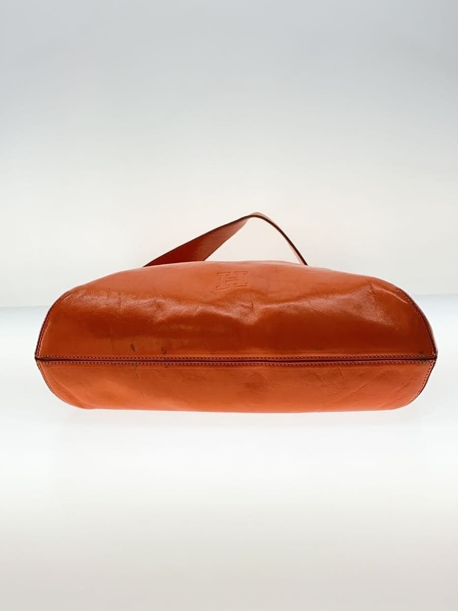 HIROFUH Logo Handbag Leather ORN 4