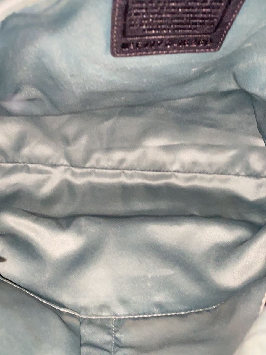 COACH Tote Bag Leather BLK 18289 6