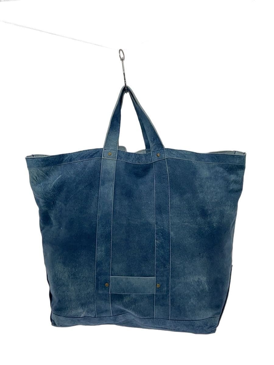 SEVEN BY SEVENLEATHER TOTE BAG －Goat suede Antique finish Tote Bag Leather