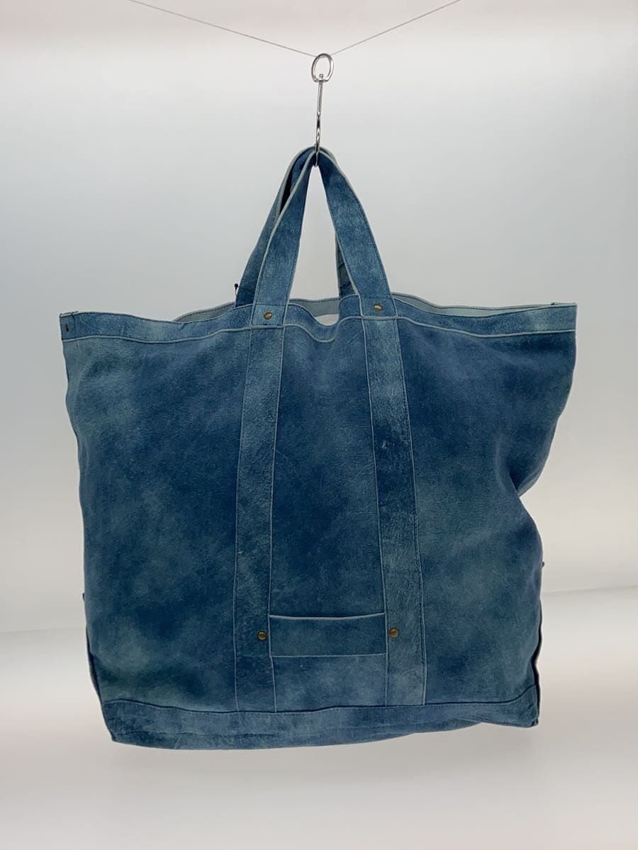 SEVEN BY SEVENLEATHER TOTE BAG －Goat suede Antique finish Tote Bag Leather 3