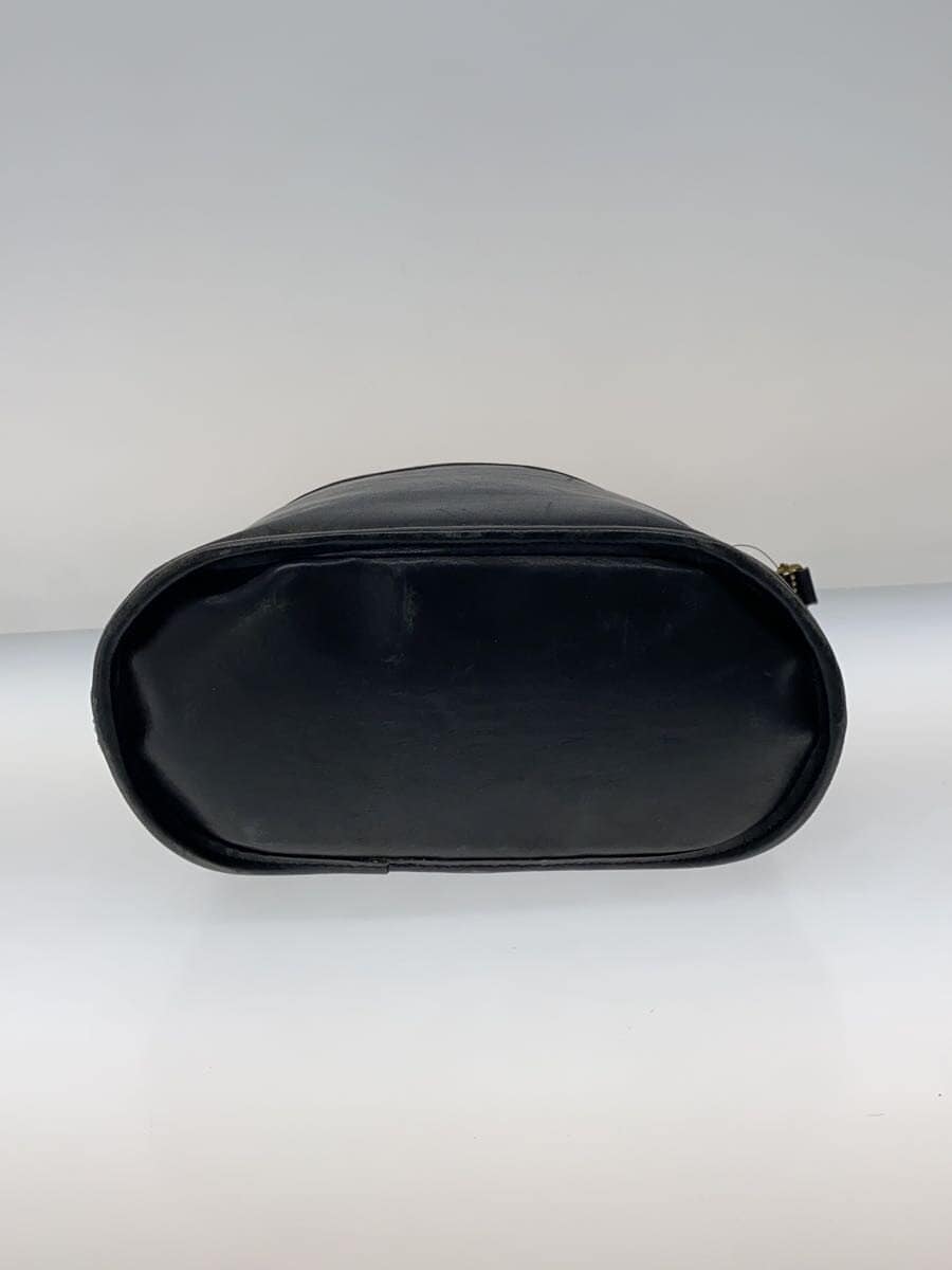 COACH Shoulder Bag Leather BLK 105 4