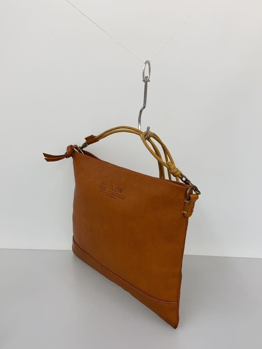 SLOW Shoulder Bag Leather BRW 2