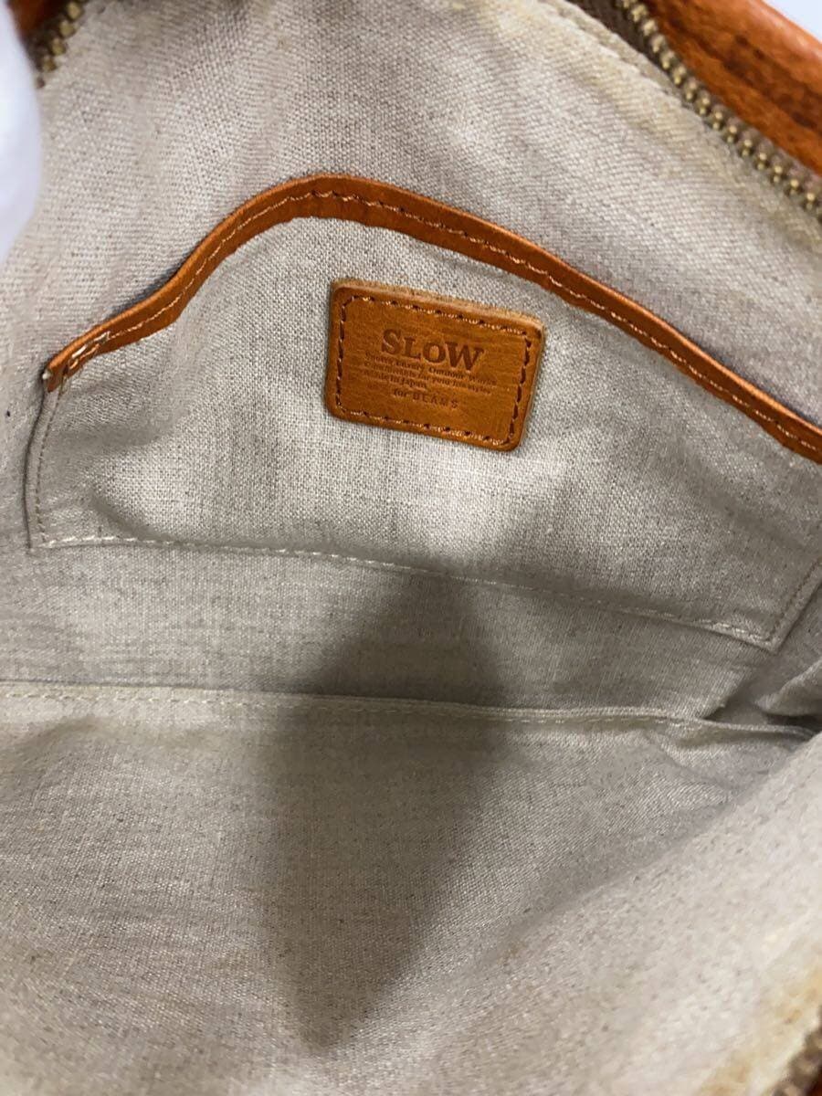 SLOW Shoulder Bag Leather BRW 6