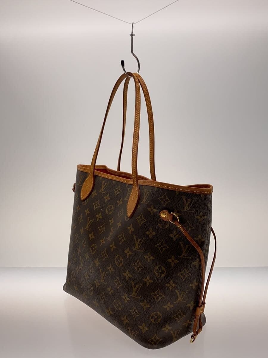 LOUIS VUITTON 2) Neverfull MM Monogram Canvas PVC BRW M40995 2