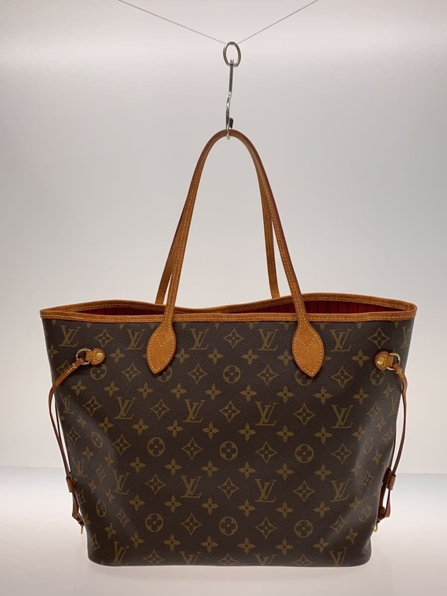LOUIS VUITTON 2) Neverfull MM Monogram Canvas PVC BRW M40995 3