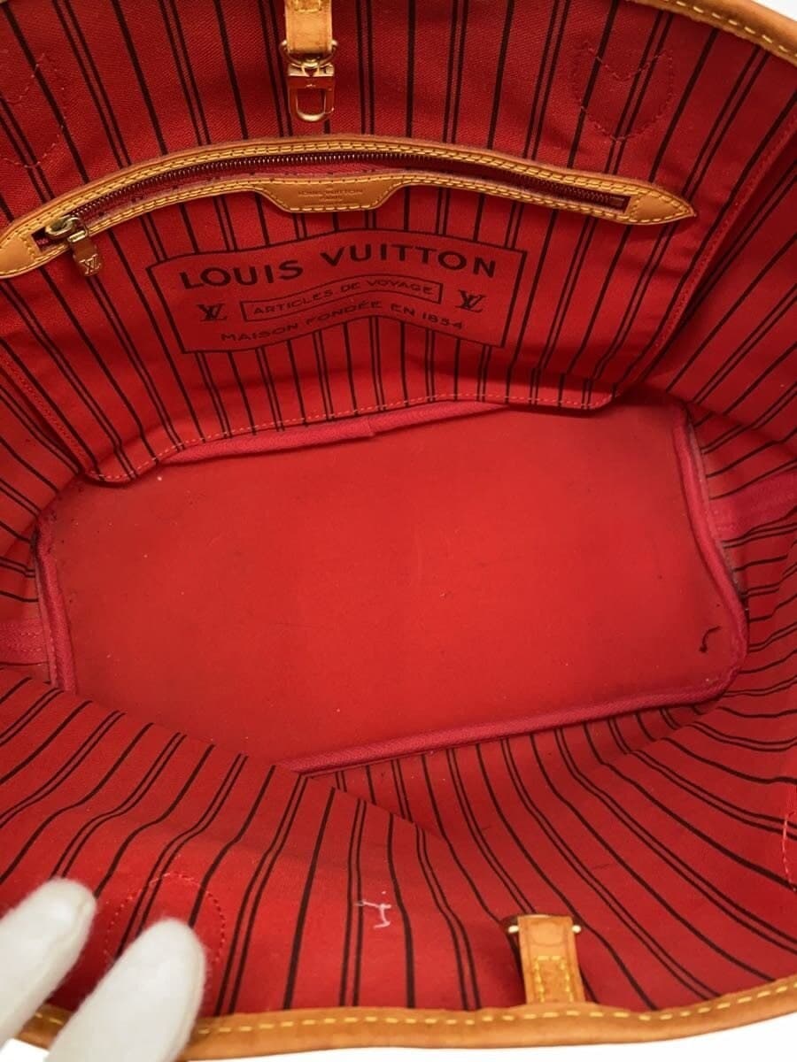 LOUIS VUITTON 2) Neverfull MM Monogram Canvas PVC BRW M40995 6