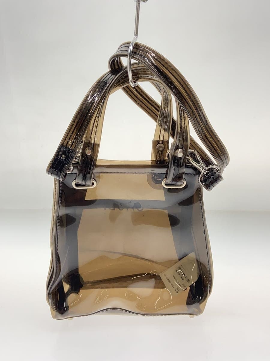 UN3D.SLD MIX TOTE 2-Way Shoulder Bag PVC BLK Solid 3