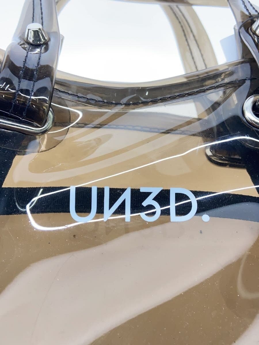 UN3D.SLD MIX TOTE 2-Way Shoulder Bag PVC BLK Solid 5