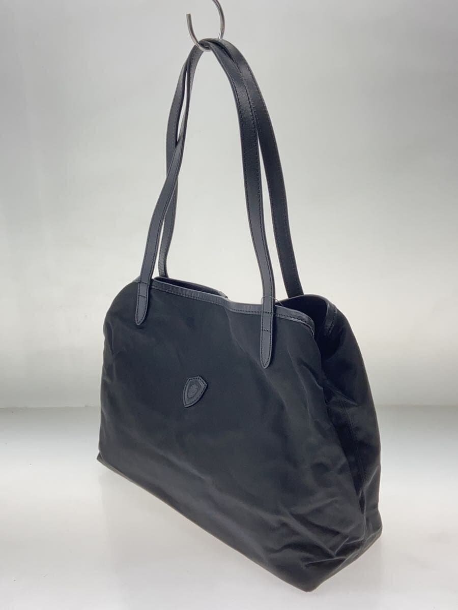 Felisi Tote Bag Nylon x Leather Black Solid 22 56 2
