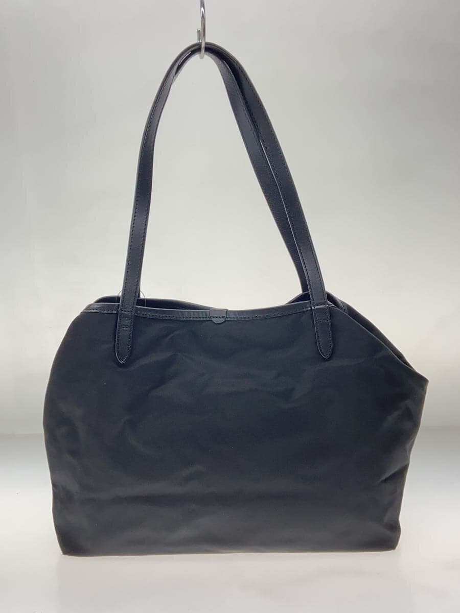 Felisi Tote Bag Nylon x Leather Black Solid 22 56 3