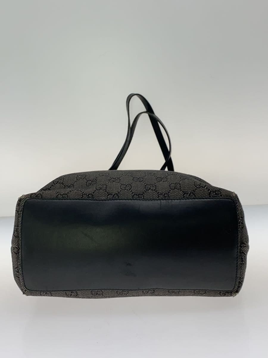 GUCCI Tote Bag_GG Canvas Canvas Black Allover Pattern 31243 4