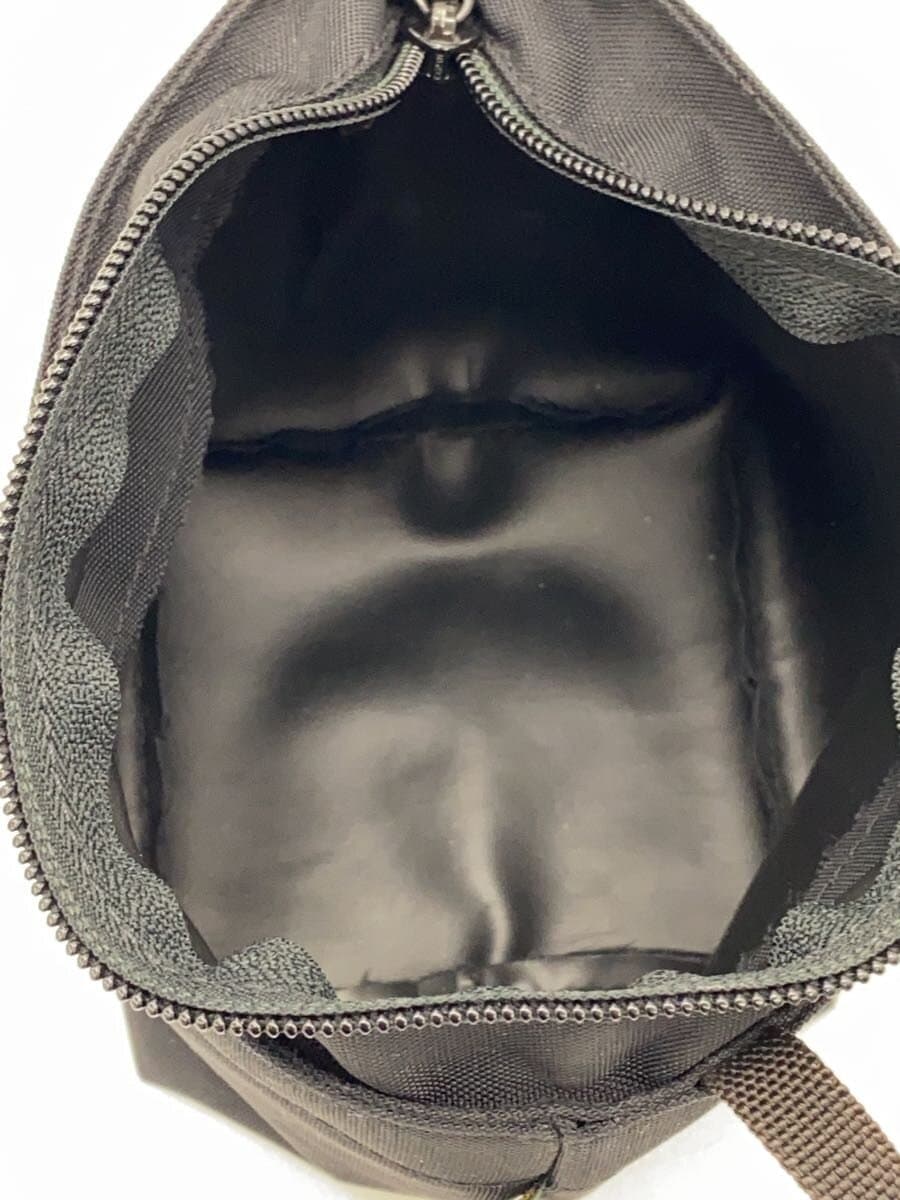 Herve Chapelier Nylon Boat Shape Shoulder Bag XS BLK Solid 6