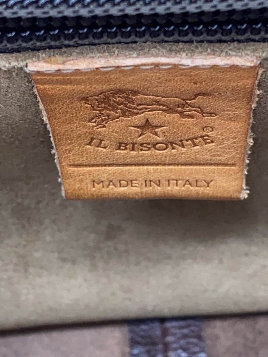IL BISONTE Shoulder Bag Cowhide BRW Solid 54202-3-00711 6