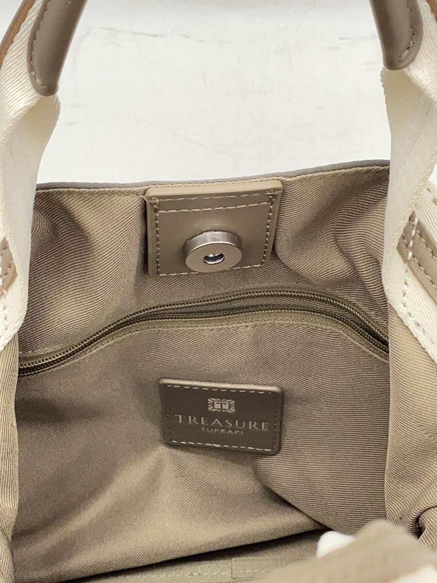 TREASURE TOPKAPI Shoulder Bag Nylon BEG 5