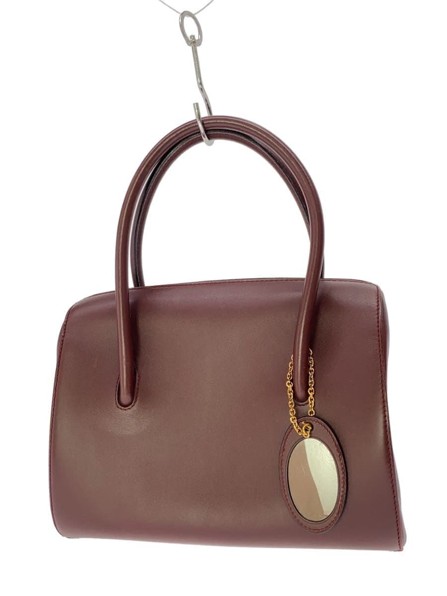 Cartier Boston bag Must Line Mini Boston Leather BRD Plain