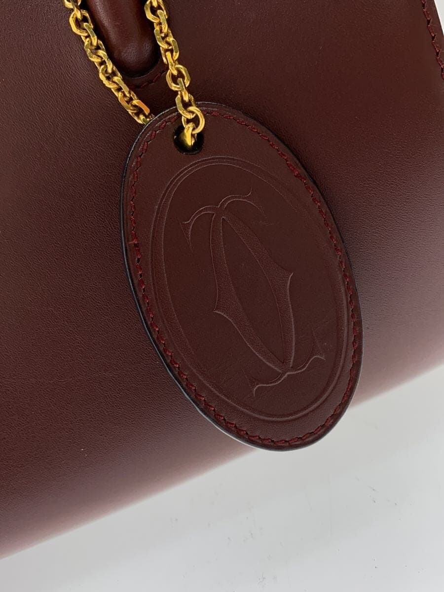 Cartier Boston bag Must Line Mini Boston Leather BRD Plain 5