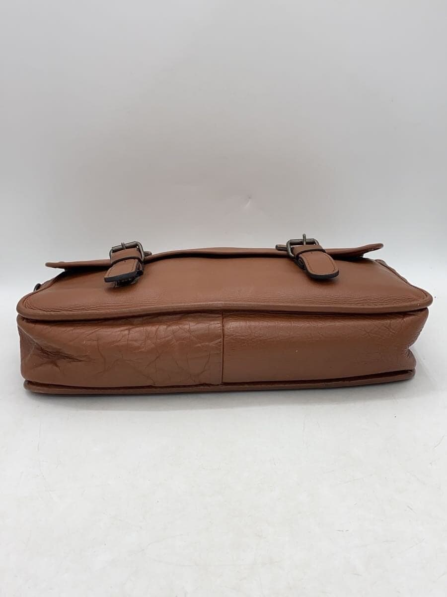 PORTER bag leather BRW plain 4