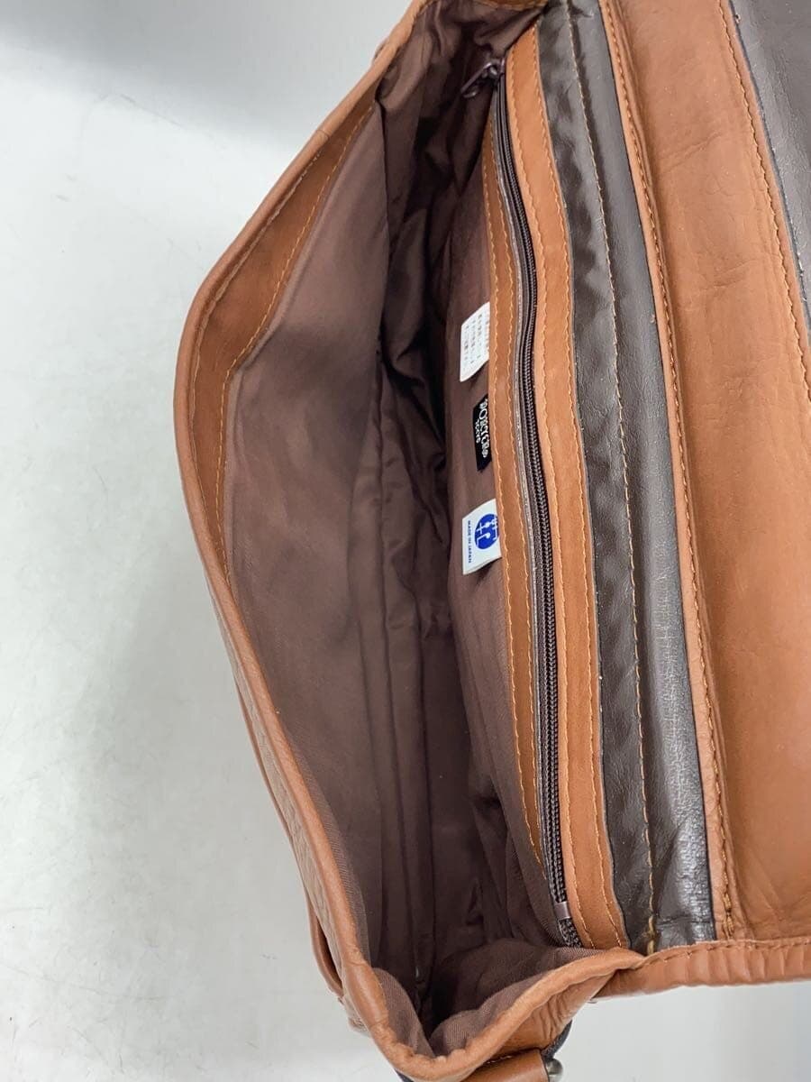 PORTER bag leather BRW plain 6